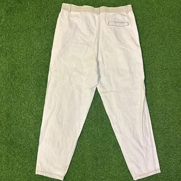 Vintage Hand-Painted Rose Pants - Picture 4 of 4